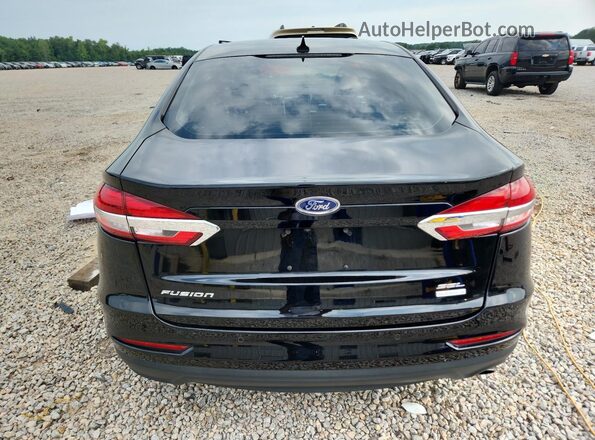 3FA6P0CD5LR111349 2020 FORD FUSION Черный Вид сзади