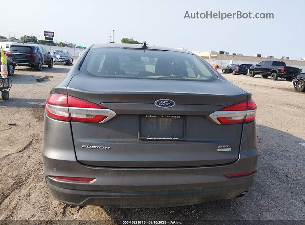 3FA6P0CD5LR137644 2020 FORD FUSION Gray 