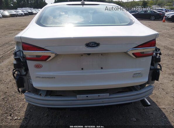3FA6P0CD6KR224676 2019 FORD FUSION Белый Вид спереди