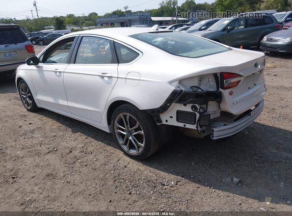 3FA6P0CD6KR224676 2019 FORD FUSION Белый Задняя левая четверть
