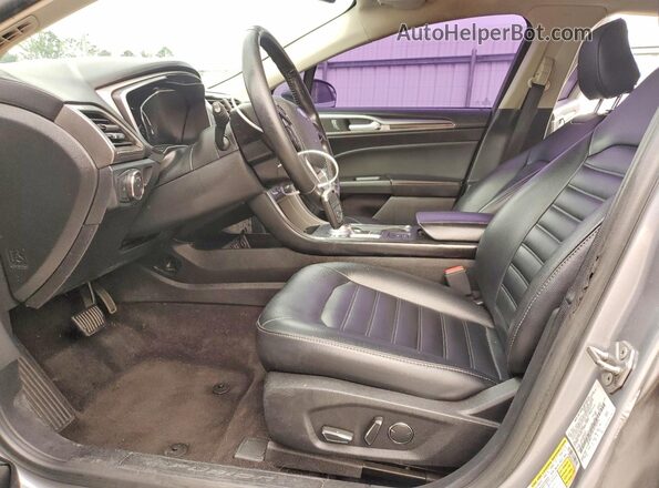 3FA6P0CD6LR133344 2020 FORD FUSION Silver Вид салону спереду