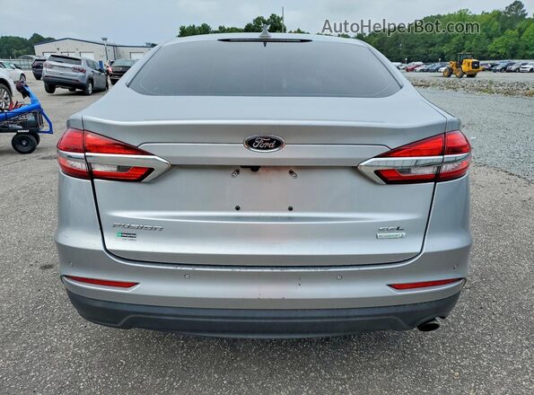 3FA6P0CD6LR133344 2020 FORD FUSION Silver Вид ззаду