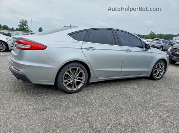 3FA6P0CD6LR133344 2020 FORD FUSION Silver Задня права чверть