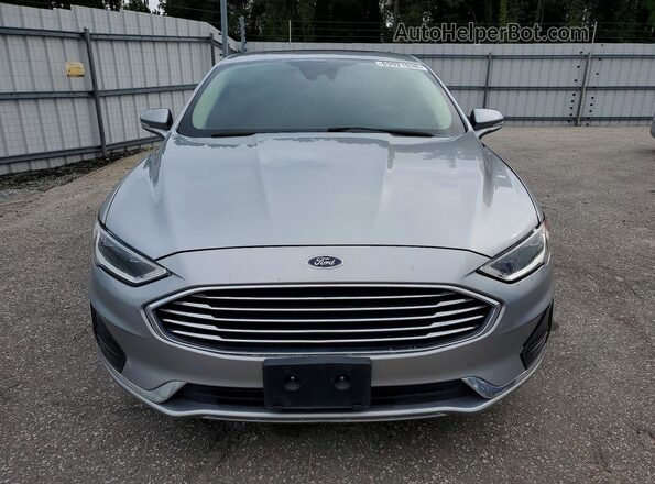 3FA6P0CD6LR133344 2020 FORD FUSION Silver Вид спереду