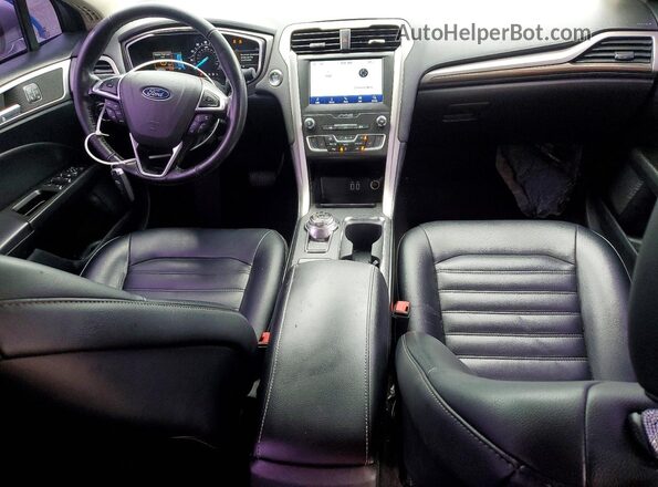 3FA6P0CD6LR133344 2020 FORD FUSION Silver Вид панелі приладів