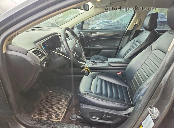 3FA6P0CD6LR205580 2020 FORD FUSION Gray Vista interior delantera
