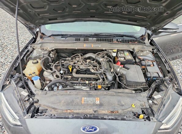 3FA6P0CD6LR205580 2020 FORD FUSION Gray Vista interior trasera