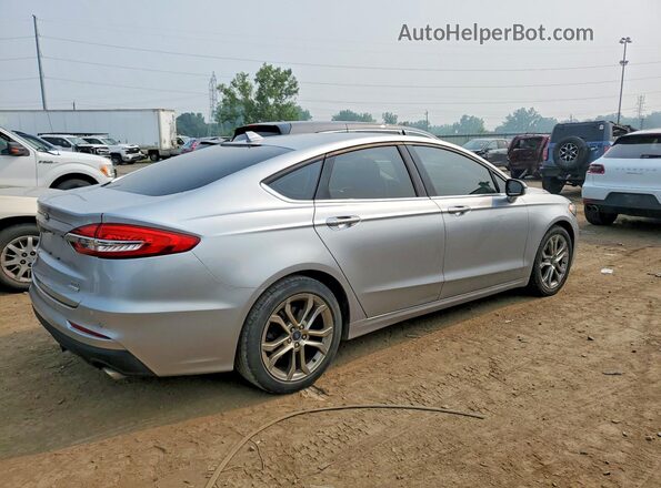 3FA6P0CD6LR223710 2020 FORD FUSION Silver Rear right
