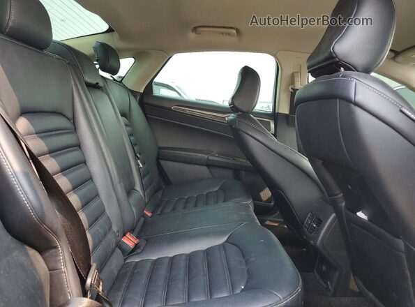3FA6P0CD6LR223710 2020 FORD FUSION Silver Rear seats view