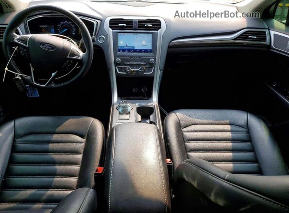 3FA6P0CD6LR223710 2020 FORD FUSION Silver Dashboard view