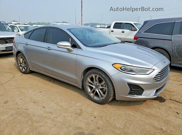 3FA6P0CD6LR223710 2020 FORD FUSION Silver Front right