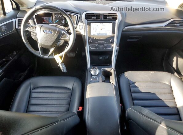3FA6P0CD6LR227658 2020 FORD FUSION Blue წინა პანელის ხედი