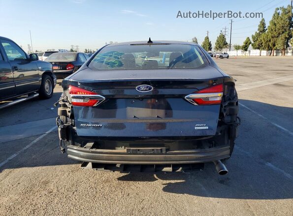 3FA6P0CD6LR227658 2020 FORD FUSION Blue უკანა ხედი