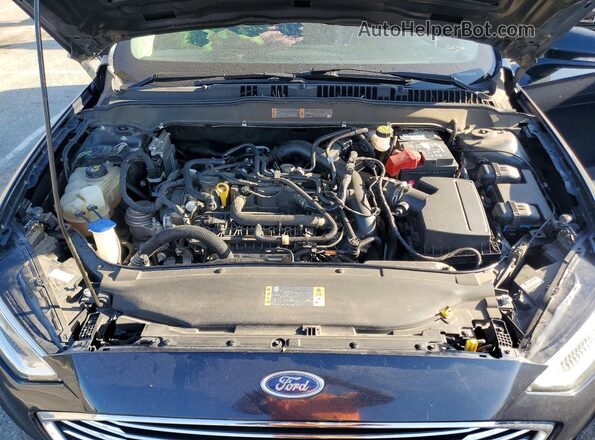 3FA6P0CD6LR227658 2020 FORD FUSION Blue უკანა სალონის ხედი