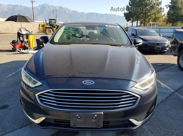 3FA6P0CD6LR227658 2020 FORD FUSION Blue წინა ხედი