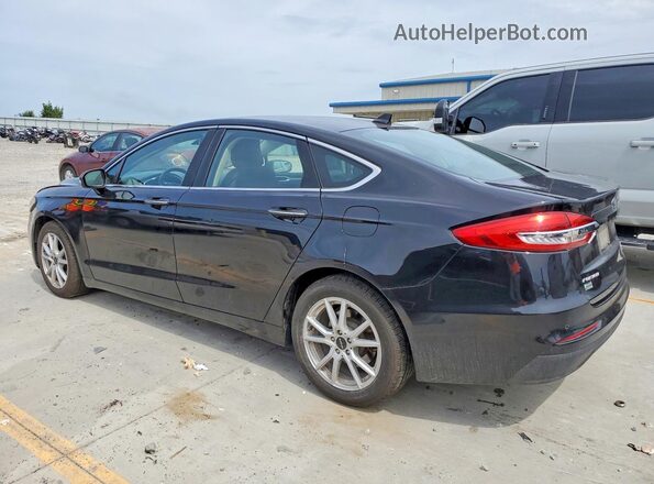 3FA6P0CD7KR182356 2019 FORD FUSION Black Задня ліва чверть