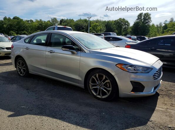 3FA6P0CD7KR224685 2019 FORD FUSION Silver Передня права чверть