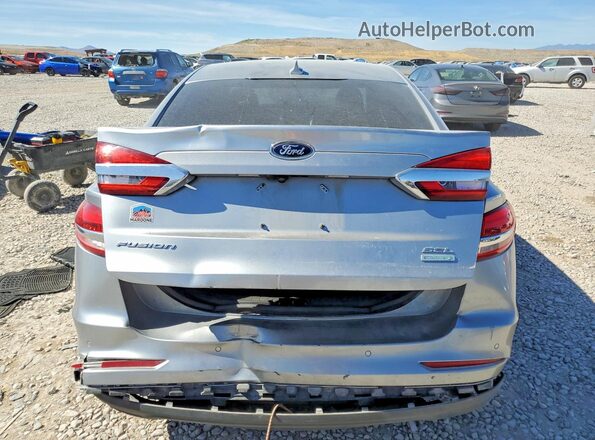 3FA6P0CD7LR138200 2020 FORD FUSION Серебряный Вид сзади