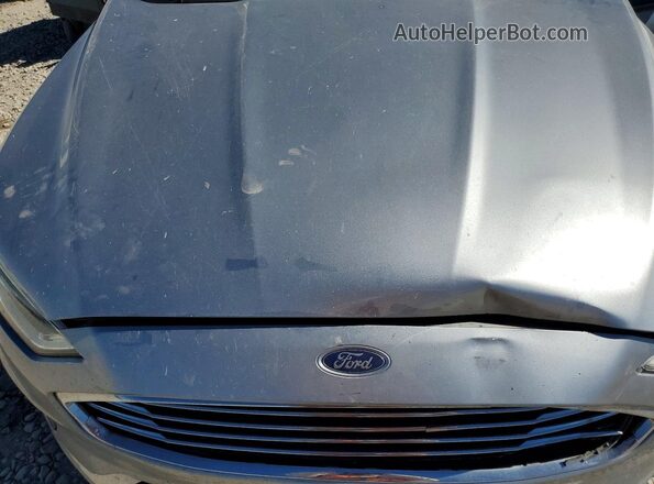 3FA6P0CD7LR138200 2020 FORD FUSION Серебряный Вид задней части салона