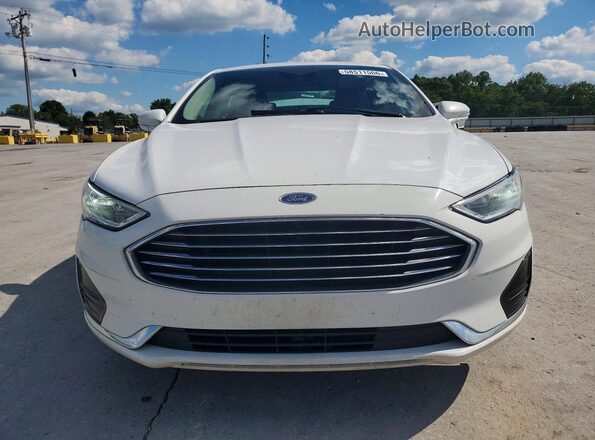 3FA6P0CD7LR196002 2020 FORD FUSION White Widok z przodu