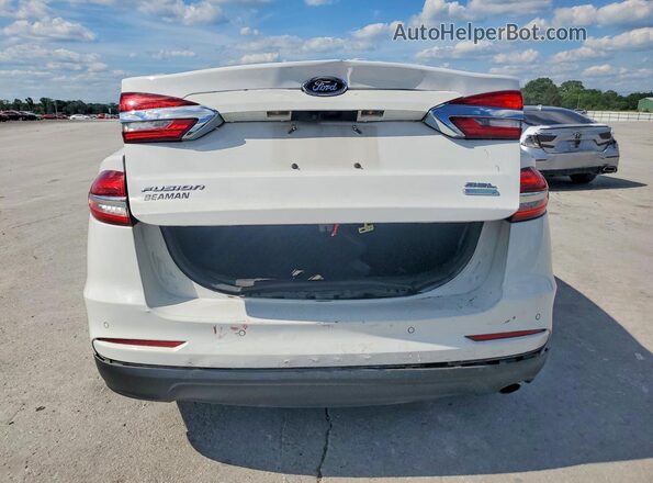 3FA6P0CD7LR196002 2020 FORD FUSION White Widok z tyłu