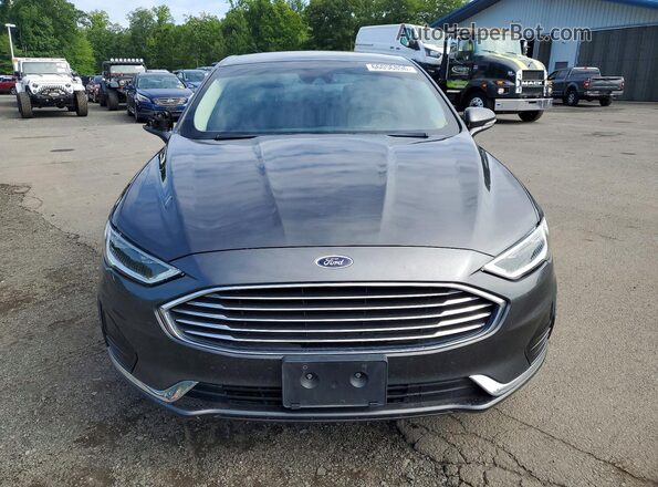 3FA6P0CD9KR147334 2019 FORD FUSION Charcoal Widok z przodu