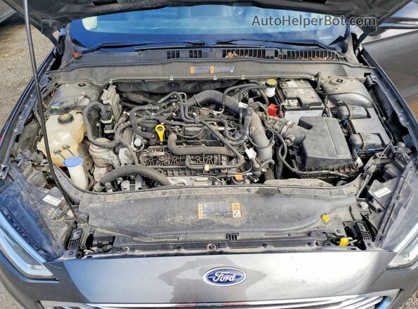 3FA6P0CD9KR147334 2019 FORD FUSION Charcoal Widok wnętrza z tyłu