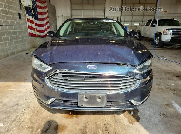 3FA6P0CD9LR188810 2020 FORD FUSION Синий Вид спереди