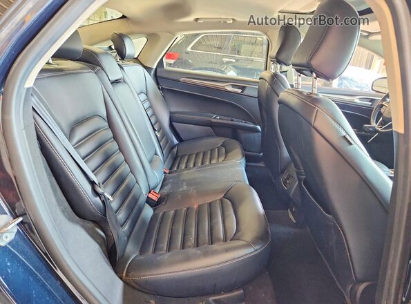 3FA6P0CD9LR188810 2020 FORD FUSION Синий Вид задних сидений