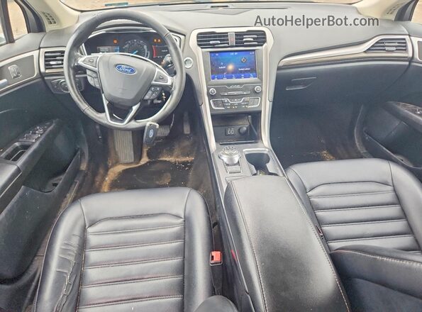 3FA6P0CD9LR222647 2020 FORD FUSION Gray Առջևի վահանակի տեսք