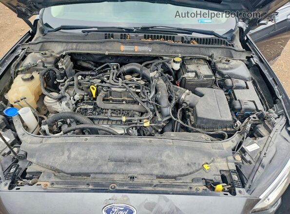 3FA6P0CD9LR222647 2020 FORD FUSION Gray Սալոնի հետևի տեսք