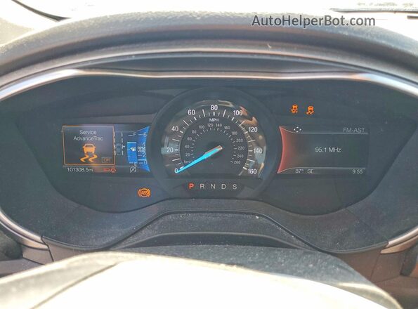 3FA6P0CDXKR138349 2019 FORD FUSION Charcoal ხელსაწყოთა პანელის ხედი