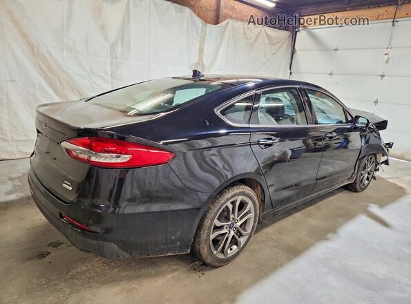 3FA6P0CDXKR213809 2019 FORD FUSION Black უკანა მარჯვენა