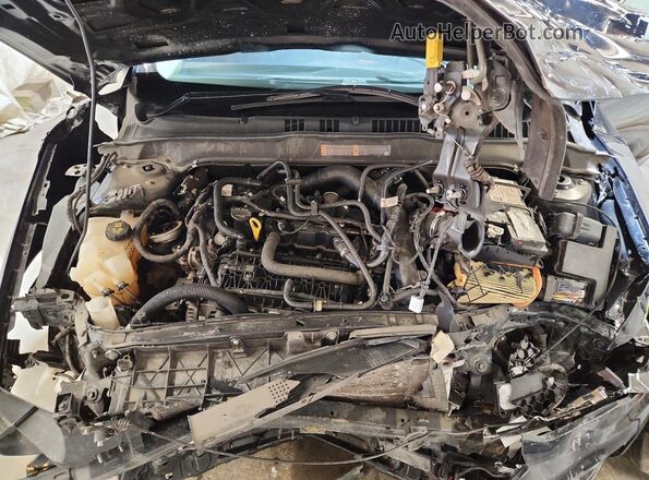 3FA6P0CDXKR213809 2019 FORD FUSION Black უკანა სალონის ხედი