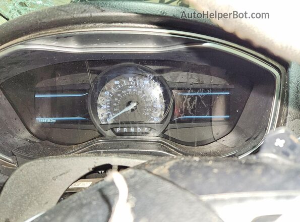 3FA6P0CDXKR213809 2019 FORD FUSION Black ხელსაწყოთა პანელის ხედი