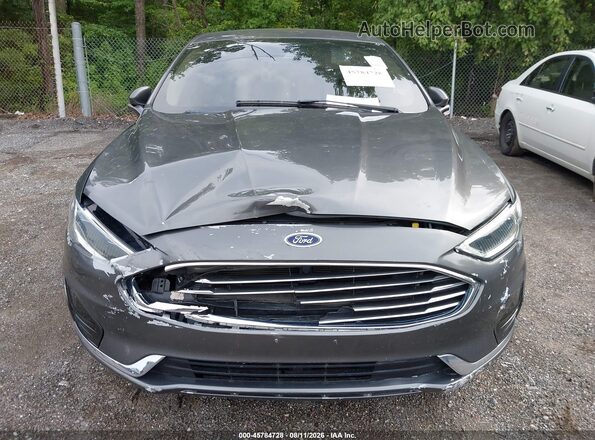 3FA6P0CDXLR194020 2020 FORD FUSION Gray Vista frontal