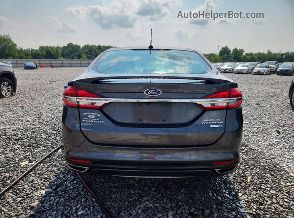 3FA6P0D91HR401816 2017 FORD FUSION Charcoal Widok z tyłu