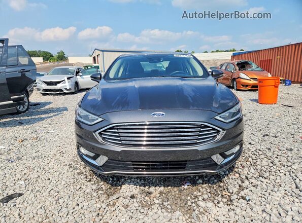 3FA6P0D91HR401816 2017 FORD FUSION Charcoal Widok z przodu