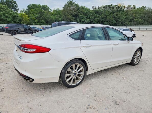 3FA6P0D92HR199813 2017 FORD FUSION White Rear right
