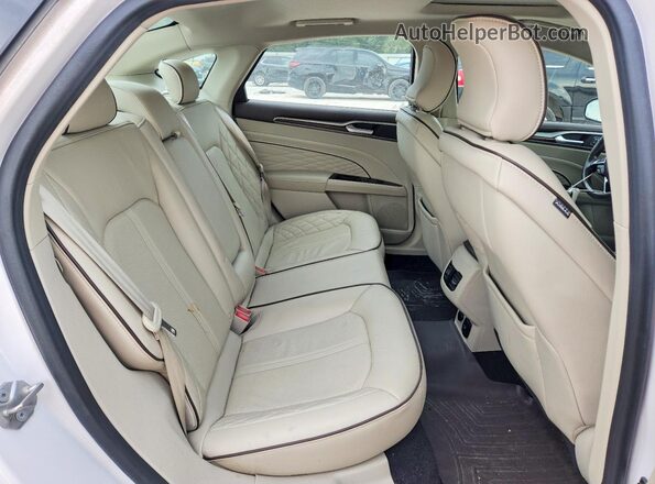 3FA6P0D92HR199813 2017 FORD FUSION White Rear seats view