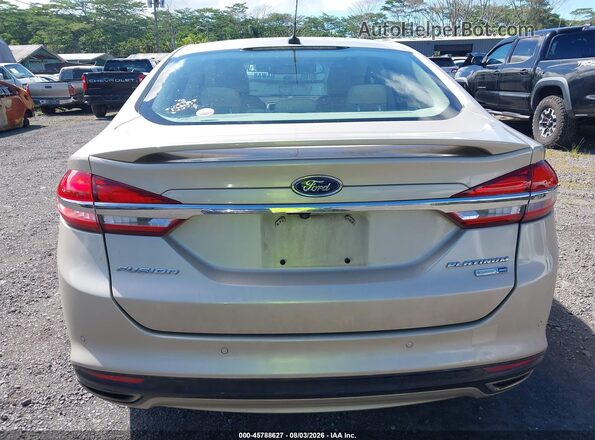 3FA6P0D92HR207781 2017 FORD FUSION Gold 
