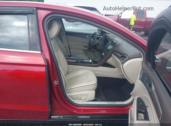 3FA6P0D92HR288894 2017 FORD FUSION Red Widok wnętrza z przodu