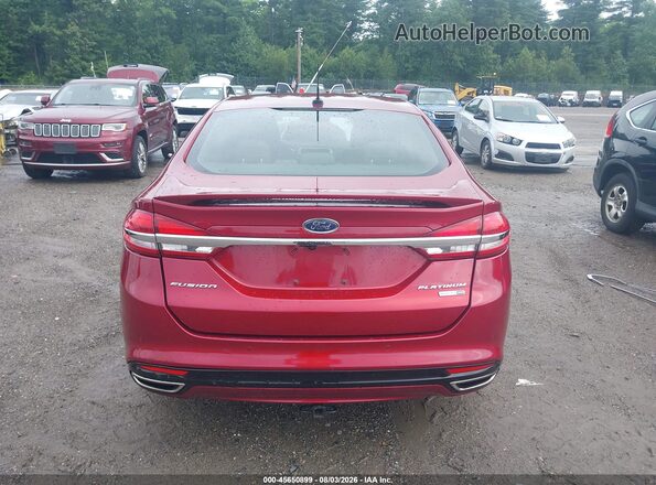 3FA6P0D92HR288894 2017 FORD FUSION Red 