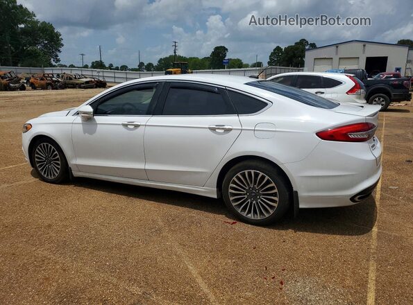 3FA6P0D92JR138547 2018 FORD FUSION White Задня ліва чверть