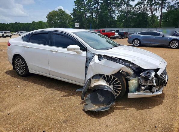 3FA6P0D92JR138547 2018 FORD FUSION White Передня права чверть
