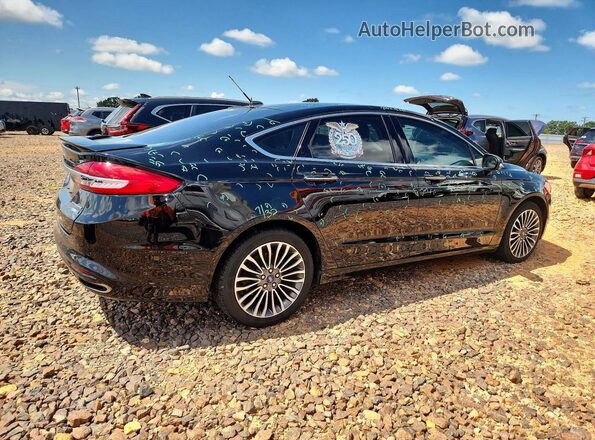 3FA6P0D92JR187943 2018 FORD FUSION Black Հետևի աջ