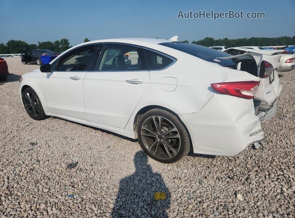 3FA6P0D92LR133223 2020 FORD FUSION Silver Tył lewy