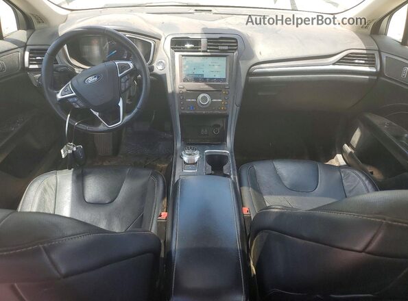 3FA6P0D92LR193129 2020 FORD FUSION Silver Առջևի վահանակի տեսք