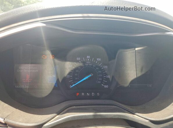 3FA6P0D92LR193129 2020 FORD FUSION Silver Սարքավորումների վահանակի տեսք