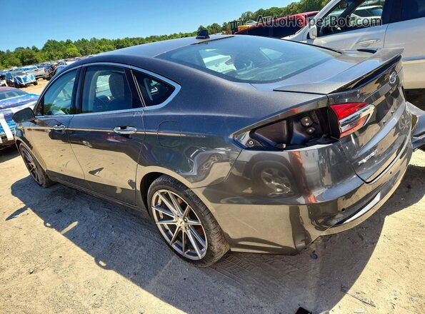 3FA6P0D93LR193043 2020 FORD FUSION Gray Rear left